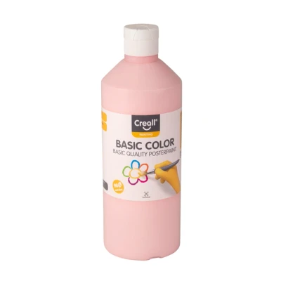 Afbeelding van Plakkaatverf Creall basic pastel rood 500ml
