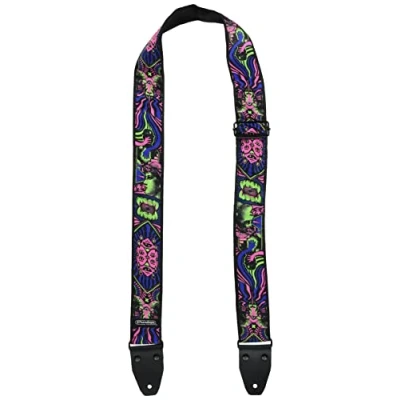 Afbeelding van Dunlop ILOVEDUST Jacquard Strap ILD05 Fangs