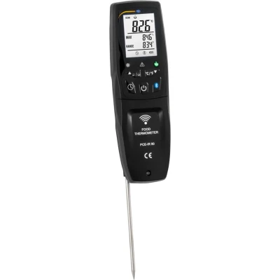 Afbeelding van Thermometer PCE IR 90 met Bluetooth interface Voedselthermometer Infrarood en insteek(kern) temperatuursensor Meetbereik 40 ... 300 C