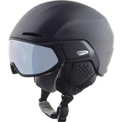 Afbeelding van Skihelm Alpina Alto Q Lite Black Matt 51 55 cm