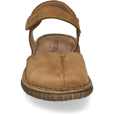 Afbeelding van Josef Seibel Ronja Sandalen, Dames, Maat: 36, Castagne Leer