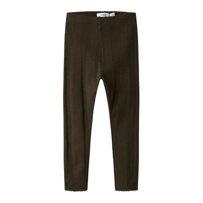 Afbeelding van NAME IT MINI legging donkerbruin