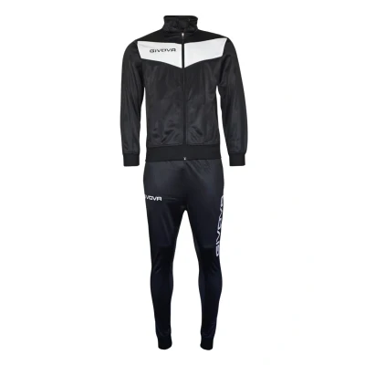 Afbeelding van Givova Visa, Men&#039;s Gym Suit, Multicoloured(black/white),3XL