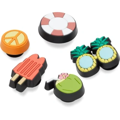 Afbeelding van Crocs 5 pack Food Jibbitz Shoe Charms, Happy Summer