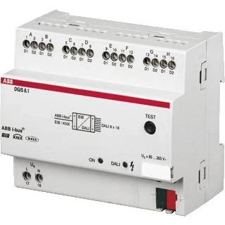 Afbeelding van Abb busch jaeger knx dali gateway 8v din rail dg s 8 1 2cdg110025r0011
