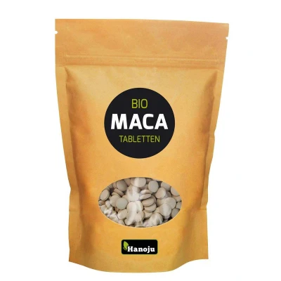 Afbeelding van Hanoju Maca Premium 500mg Paper Bag Bio, 2000 stuks