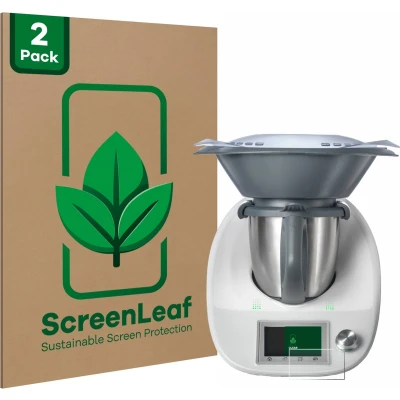 Afbeelding van ScreenLeaf Screenprotector voor Vorwerk Thermomix TM5/ Bimby TM5 Duurzame schermbescherming Folie Beschermfolie transparant (2 Stuks)