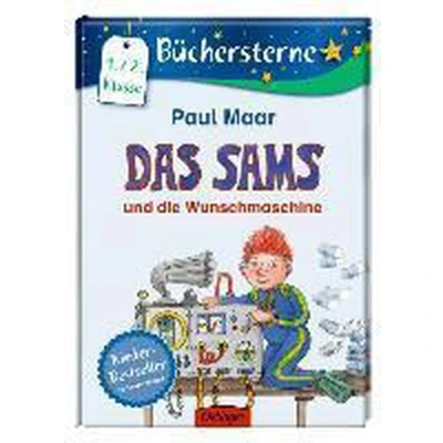 Afbeelding van Das Sams und die Wunschmaschine: Mit Silben lesen lernen. Lesestarter 2. Lesestufe