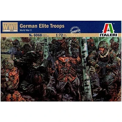 Afbeelding van Italeri Wwiigerman Elite Troops 1:72 (Ita6068s) modelbouwsets, hobbybouwspeelgoed voor kinderen, modelverf en accessoires