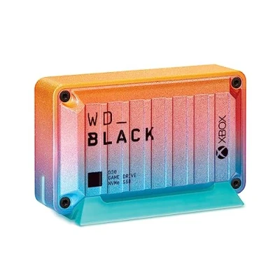 Afbeelding van WD_BLACK D30, 1TB Game Drive SSD voor Xbox, Limited Summer Edition, 1 maand Xbox Pass Ultimate, tot 900 MB/s, compatibel met Series XS