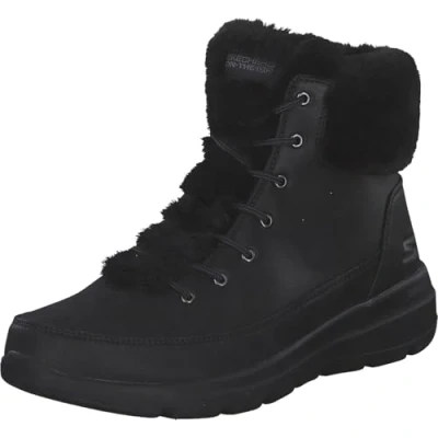 Afbeelding van Skechers Glacial Ultra enkellaars voor dames, Zwart, 38.5 EU
