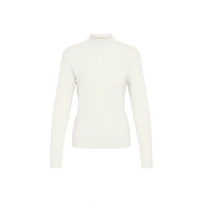 Afbeelding van Oxmo Oxisally Trui, Dames, Maat: Large, Cloud dancer
