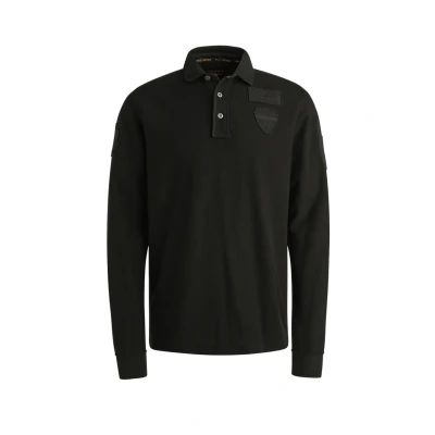 Afbeelding van PME Legend Polo Badge Zwart M
