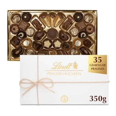 Afbeelding van Lindt Pralines Hochfein chocoladebox assorti 350g