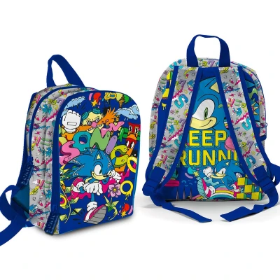 Afbeelding van Sonic Peuterrugzak Keep Running 31 x 25 10 cm Polyester