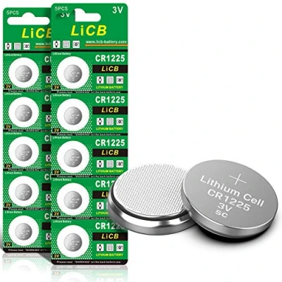Afbeelding van LiCB 10 stuks CR1225 3V lithium knoopcellen CR 1225 batterijen