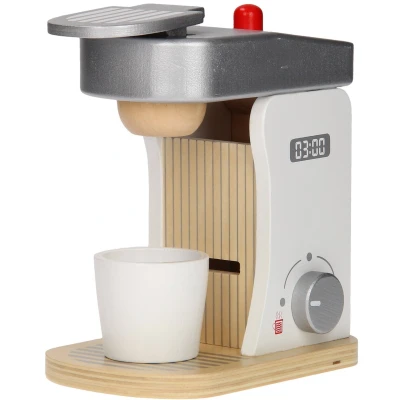 Afbeelding van Joueco Houten Koffiezetapparaat met Accessoires