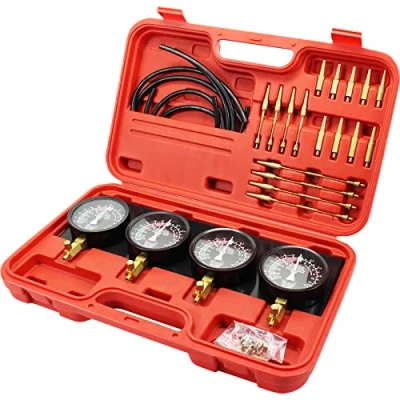 Afbeelding van Mophorn Carburateur Synchronizer met 4 manometers Synchro Auto Moto