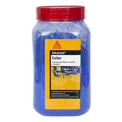Afbeelding van Sika Cim Color 73598 Kleurstoffen in poedervorm voor cement, kalk en gips, blauw