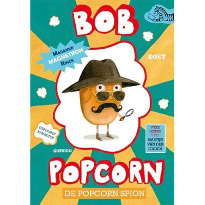Afbeelding van Uitgeverij querido bob popcorn de spion