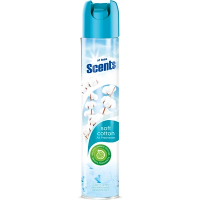 Afbeelding van 12x At Home Luchtverfrisser Spray Fris Katoenlinnen 400 ml