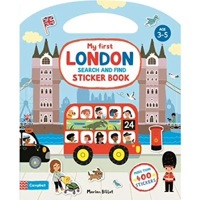 Afbeelding van My First London Search and Find Sticker Book