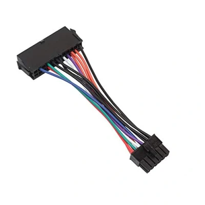 Afbeelding van iHaospace 24 Pin naar 12 ATX Voeding Adapter Kabel voor Acer Q87H3 AM Q87 Moederbord