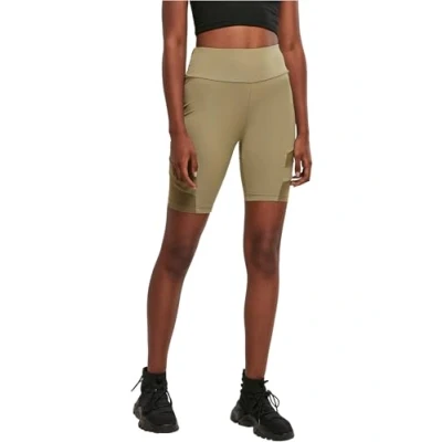 Afbeelding van Urban Classics HIGH Waist TECH Cycle Legging, Dames, Maat: 34, Khaki