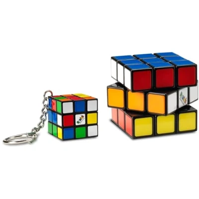 Afbeelding van SPIN Master Rubik Classic kostka 3x3+brelok 6064011 (3 x 3)