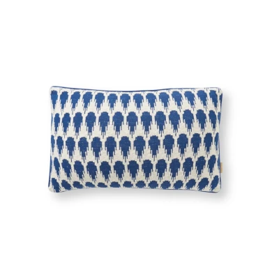 Afbeelding van Malagoon Botanic Mini sierkussen 35 x 60 cm Middenblauw