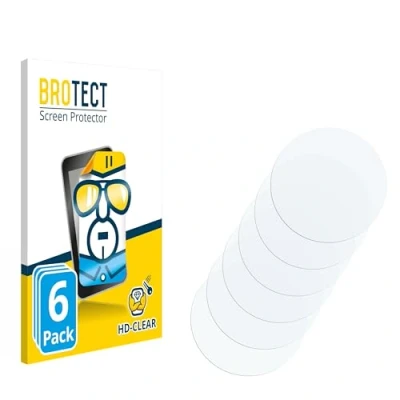 Afbeelding van BROTECT Screenprotector voor Casio G Shock GA 010 Folie Beschermfolie transparant (6 Stuks)