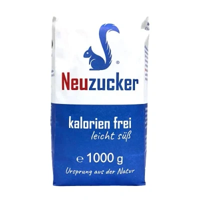 Afbeelding van Neuzucker Calorievrij, licht zoet, papieren zakken, erythrit*, 1kg