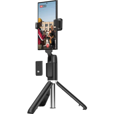 Afbeelding van Samsung by Mobeen Bluetooth Selfie Stick met afstandsbediening en statief Zwart