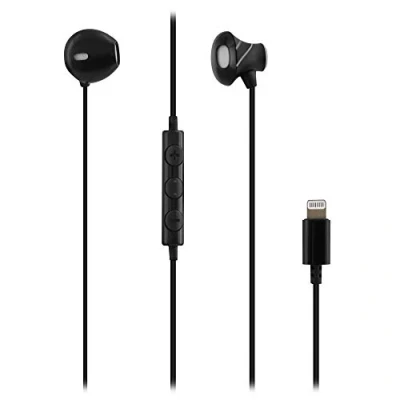 Afbeelding van Curv Lightning in ear hoofdtelefoon, zwart