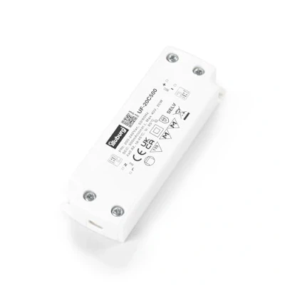 Afbeelding van illuburg LED transformator 500mA constante stroom 10W 20W dunne flikkervrije voeding driver