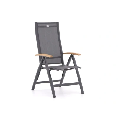 Afbeelding van Hartman Troy Verstelbare Tuinstoel Xerix Teak Grijs Tuinmeubelen Outlet