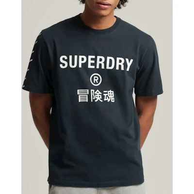 Afbeelding van Superdry Heren tshirt Code Core T shirt