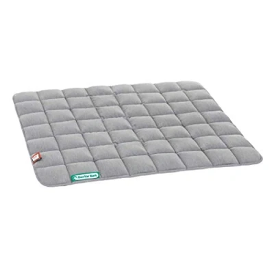 Afbeelding van Doctor Bark Hondendeken zachte, hoogwaardige hondenmat voor kleine honden/puppy&#039;s, robuuste indoor outdoor ligdeken, wasbaar tot 95 C (maat S, lichtgrijs)