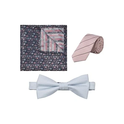 Afbeelding van Jack &amp; Jones Jacrilo Summer Giftbox SET Unisex Vlinderdas, Maat: One Size, Prism pink/flower/bowtie
