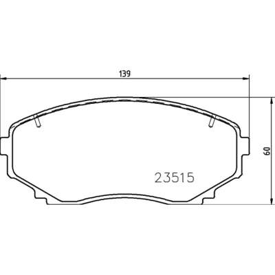Afbeelding van Brembo Remblokset P 54 059