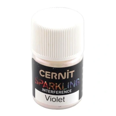 Afbeelding van CERNIT CE6110005900C Kleurpoeder, parelmoer effect, paars, mengbaar, 5 g pot