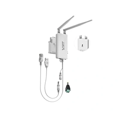 Afbeelding van VONETS 2,4GHz WiFi brug Ethernet draadloze Repeater/Mini Router/WiFi Hotspot Signaal RJ45 Adapter, DC/USB voeding voor IP Camera, Industriële PLC, AGV, Medische Netwerkapparatuur VAP11S