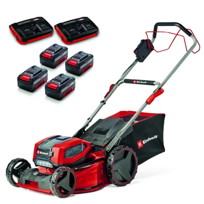 Afbeelding van Einhell GP CM 36/47 S Li BL (4x4,0Ah) Accu grasmaaier Instelbare trekstang, Incl. accu, oplader, Mulchfunctie, maaihoogte 4,0 Ah
