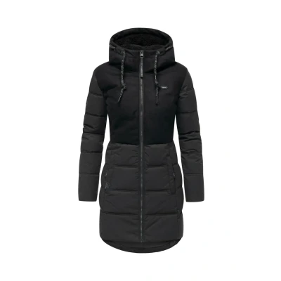Afbeelding van Ragwear Ashani Block INTL Parka, Dames, Maat: Large, Black
