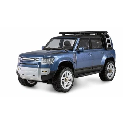 Afbeelding van Amewi 22664 D110X24 Metalen schaal RC Crawler, op afstand bestuurde auto, 4WD 1:24 RTR blauw