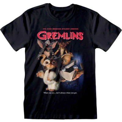 Afbeelding van Henry Tiger Gremlins Homeage Style Tshirt print, Heren, Maat: Large, Black