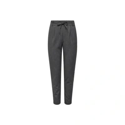 Afbeelding van ONLY Onlpoptrash Elise EASY PANT Broek, Dames, Maat: XSx34, Dark grey melange