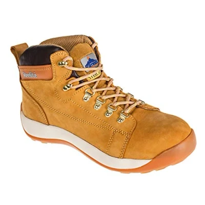 Afbeelding van Portwest FW31 Steelite Half Hoge Nubuck Schoen, SB HRO, Honing, Grootte 42