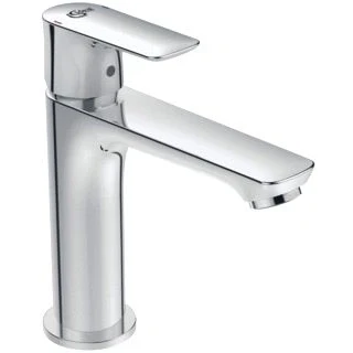 Afbeelding van Ideal standard connect air 1 gats wastafelkraan grande zonder waste met vaste uitloop 5l min chroom a7015aa