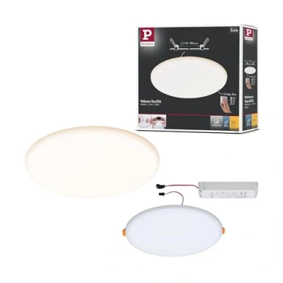 Afbeelding van Paulmann Veluna paneel VariFit IP44 Plafonniere 3000K 3 step dim 215mm
